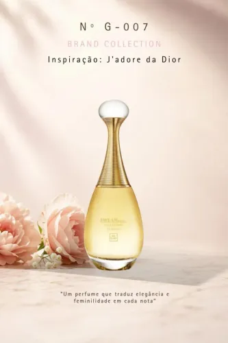 Brand Collection - N° G007 - 100ml - Inspiração: J'Adore da Dior