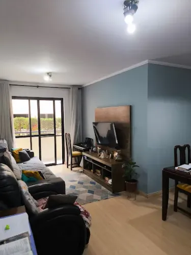 Apartamento com 3 dormitórios para alugar, 92 m² por R$ 3.800/mês - Vila das Hortências -