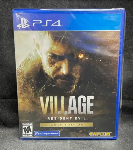 Resident Evil 8 Village Gold Edition PS4 Midia Fisica Original LACRADO