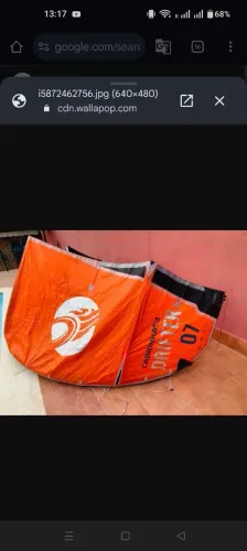 Kitesurf Cabrinha Drifter 7m modelo 2022 com barra + brinde