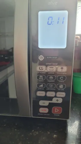 Microondas Brastemp 38 litros Espelhado