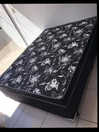 CAMA CONJUGADA COM COLCHÃO ACOPLADO FRETE GRÁTIS 690