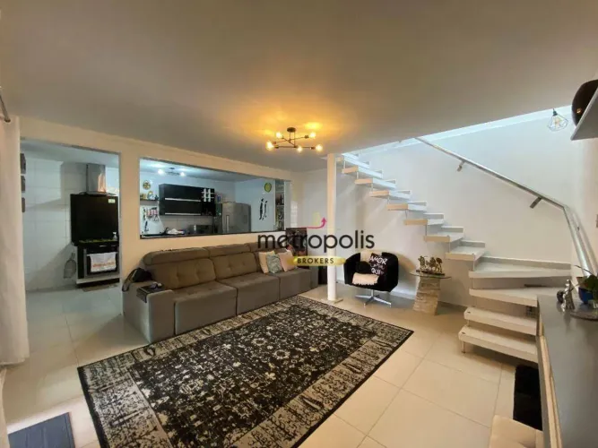 Sobrado com 3 dormitórios à venda, 150 m² por R$ 791.000,00 - Rudge Ramos - São Bernardo d