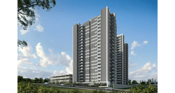 AUGURI - R$ 590.000 - Apartamento à venda, 2 Quartos (1 Suíte), 65m², 1 Vaga, Gleba Palhan