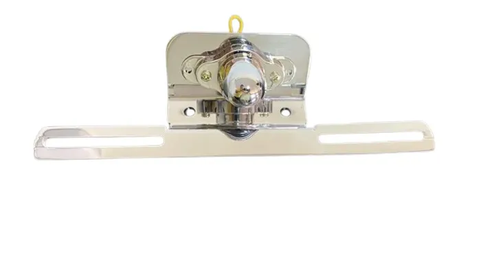 Suporte de Placa Traseiro com Lanterna C-10 C-14 C-15 A-10 D-10 1964 à 1985 Inox