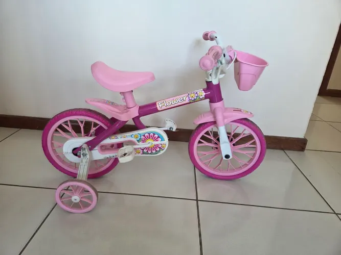 Bicicleta infantil feminina 