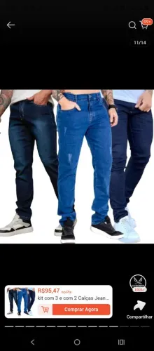 Calça jeans do 40 ao 56
