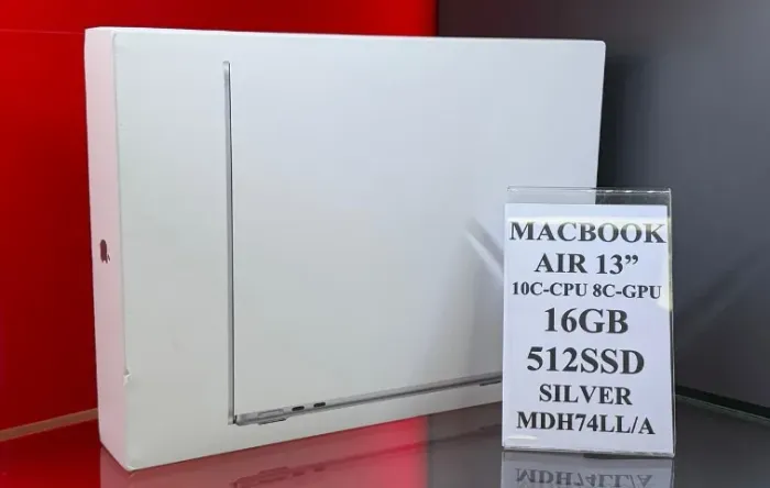 Apple MacBook Air 13.6"/ M5 16GB 512SSD Silver - Produto Novo, Lacrado com Garantia