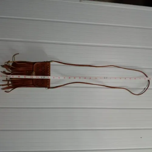 Bolsa de Couro marrom bolsa de couro feminina usada boa para passeio e dia a dia