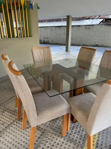 Mesa de vidro 