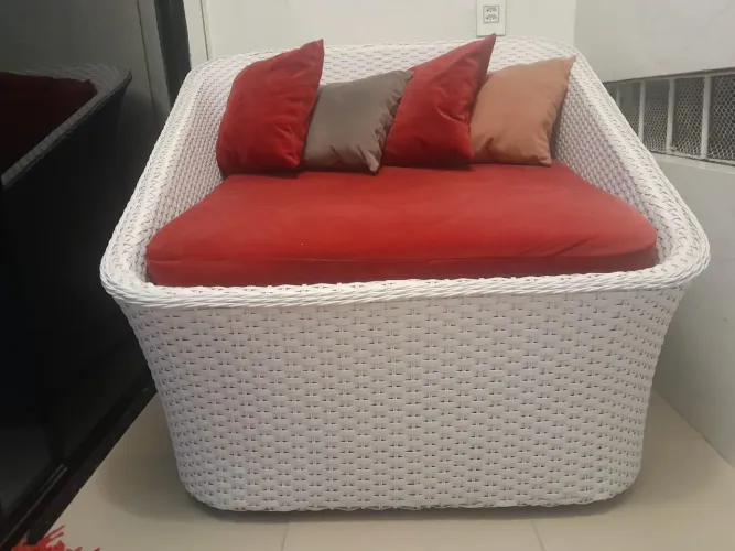 Poltrona de fibra de plástico 1,26 X 1,00
