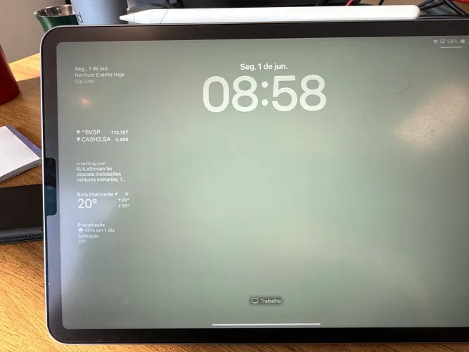 iPad Pro 11 pol. 4 geração + Caneta 
