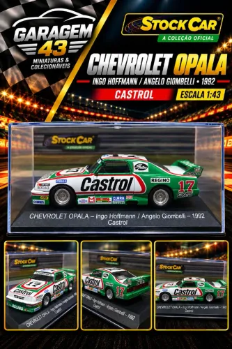Miniatura Chevrolet Opala, Ingo Hoffmann e Angelo Giombelli, 1992
