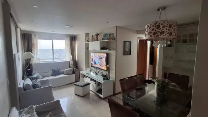 Edf Máximo 70m², andar alto, 3/4, suíte, ventilado, vista livre, móveis planejados, 1 vaga