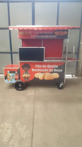 Barraca para pão de queijo