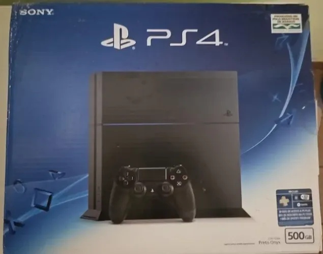 PS4 500GB Completo + 2 Controles + 11 Jogos - Ótimo Estado