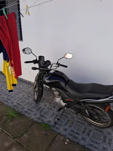 CG 125 partida eletrica