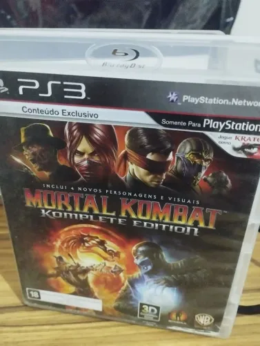 Mortal Kombat 9 edição completa Playstation 3/ps3