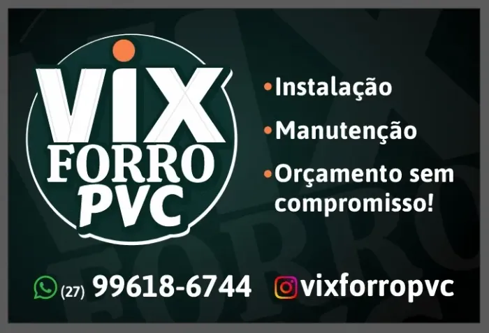 FORRO DE PVC INSTALADO
