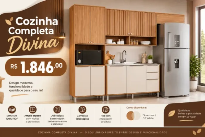 Cozinha Completa Divina