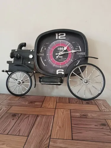 Relógio retrô, CALHAMBEQUE, Leia: