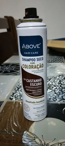 Above shampoo a seco cor castanho escuro 150 ml