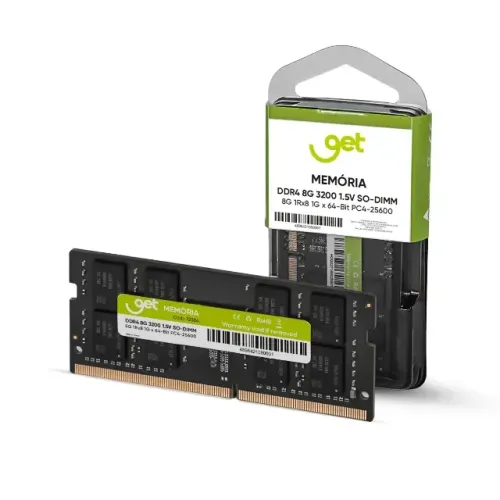 Memória para Notebook GET 8GB DDR4 3200MHz Frete Grátis