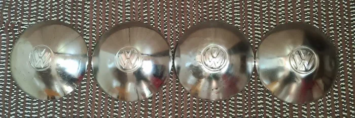 JG CALOTAS CROMADAS OEM VW FUSCA