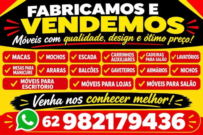Móveis para salão móveis para lojas móveis para escritório