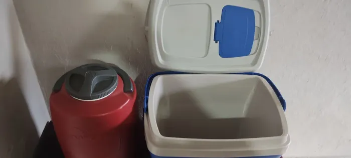 Garrafa e geleira termicas
