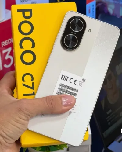 Celular em Promoção Novo - Poco C71 - Gold - 128Gb/4Ram GLOBAL