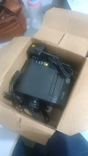 VENDO IMPRESSORA TÉRMICA ELGIN I9 (COM GUILHOTINA) NOVA, NA CAIXA.