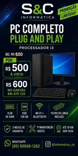 Computador completo 