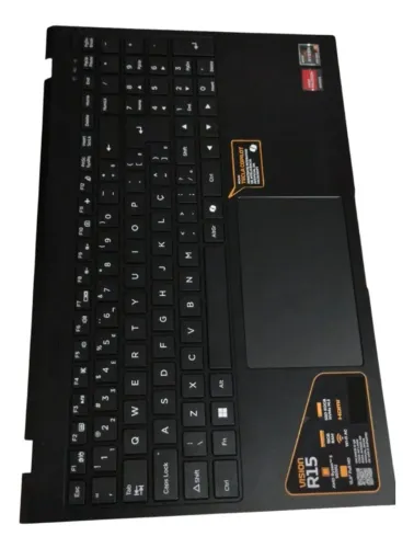 CARCAÇA NOTEBOOK POSITIVO VISION R15 COM TECLADO - SEMINOVA
