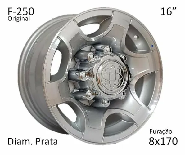 Rodas Ford F250 aro 16