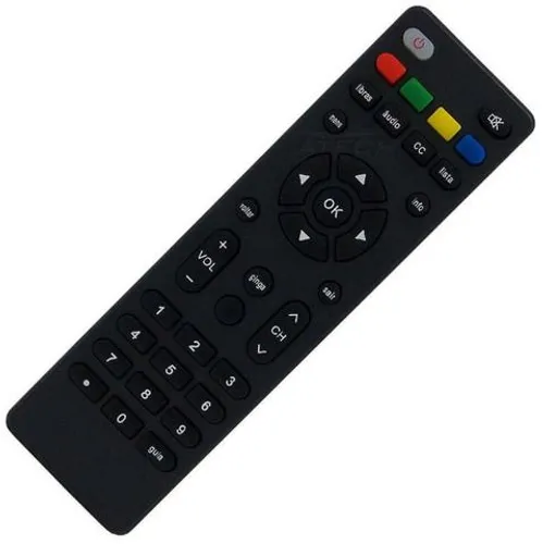 Controle Remoto Conversor Digital Multilaser Re508 Positivo Stb-2341