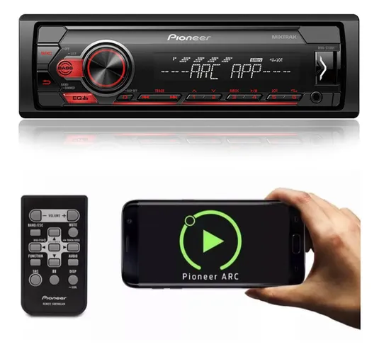 Mp3 Player Pioneer Mvh-s118ui Usb Rca Controle Modelo Remoto