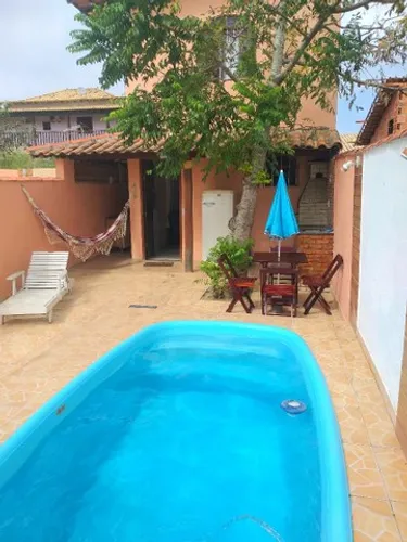 Casa temporada com piscina e churrasqueira iguaba grande 