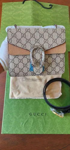 Bolsa Gucci Dionysus Mini + Cinto Gucci