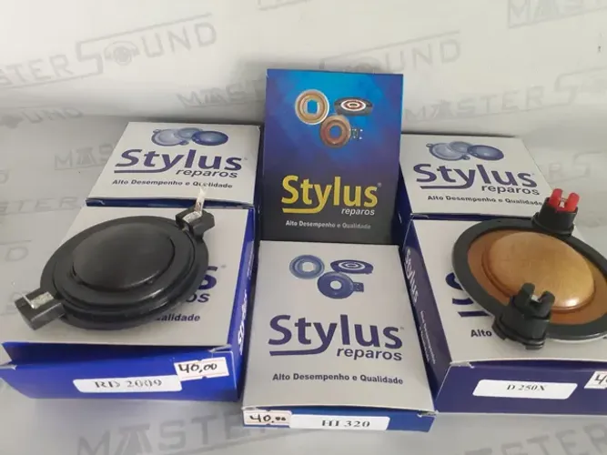 Reparos. Para: driver, super tweeter,e corneta. (unidade). Novos.