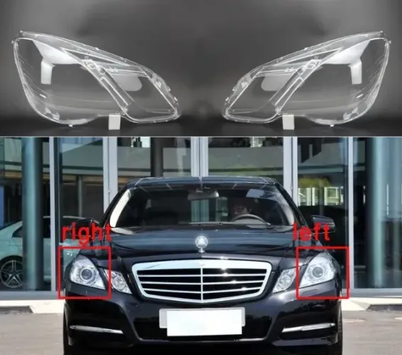 Par Lente Farol Mercedes Benz E250 E350 2010 2011 2012 e 2013