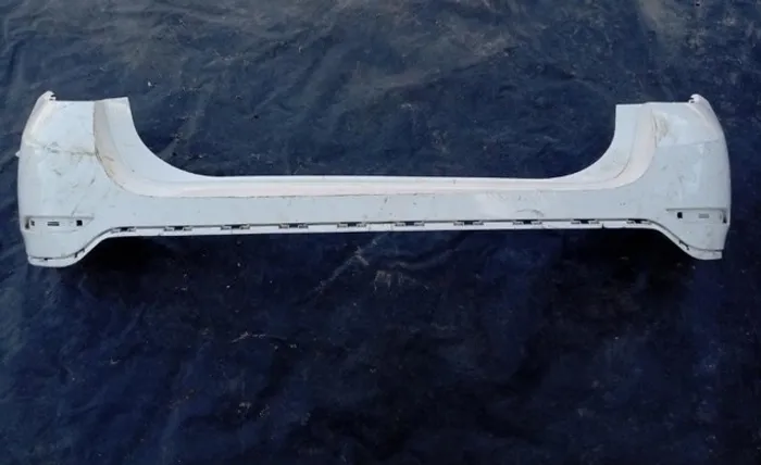 Parachoque Traseiro Bmw X1 2013 a 2015 Branco com detalhe