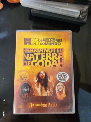 DVD Hermanoteu em Terra DegoDah - Cidade Comedia - Novo