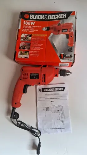 FURADEIRA BLACK DECKER 220VOLTS 3/8"