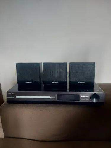 Dvd home theater philips 5.1 200w (hts-311) karaoke funcionando
