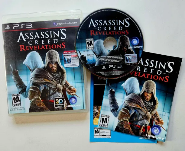 Jogo Assassin's Creed Revelations Ps3 Original midia física seminovo