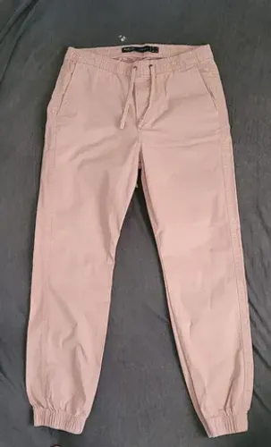 Calça jogger rosa