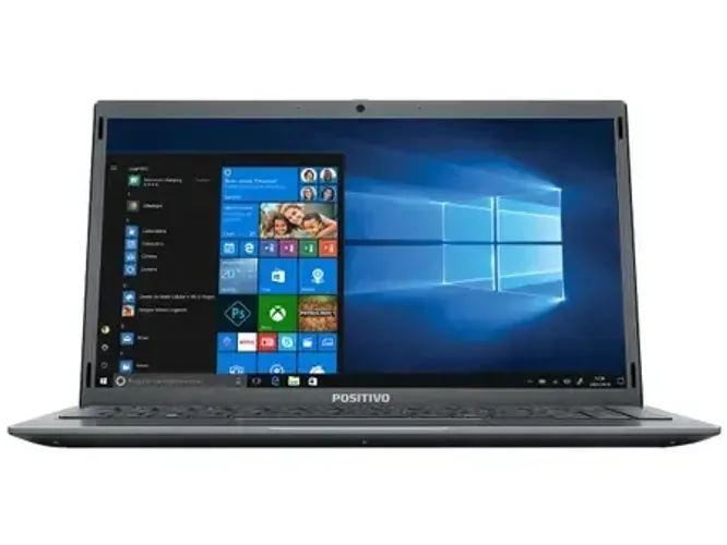 Notebook Positivo Motion Gray Q4128C-S Intel Atom