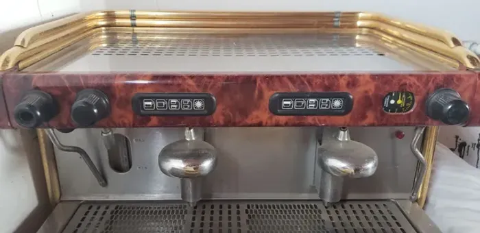MÁQUINA DE CAFÉ EXPRESSO PROFISSIONAL VINTAGE ITALIAN COFFEE