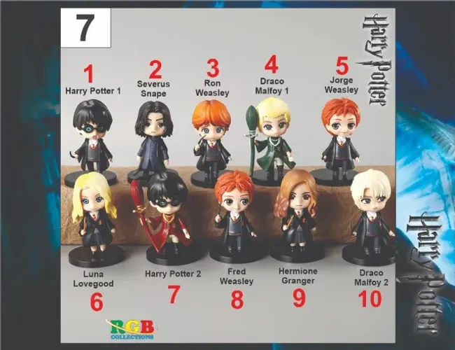 Miniaturas Harry Potter IX - Venda por Coleção ou Unidade